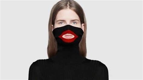 gucci blackface mask